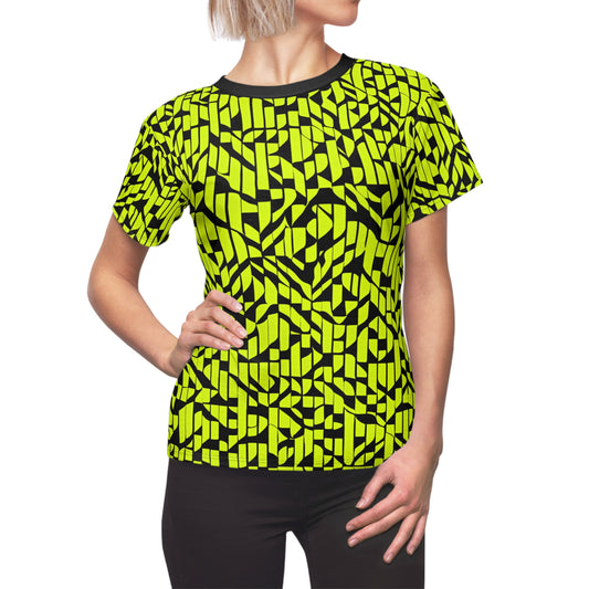 Neon Noir (BKS)🌿T-shirt coupé-cousu pour femme