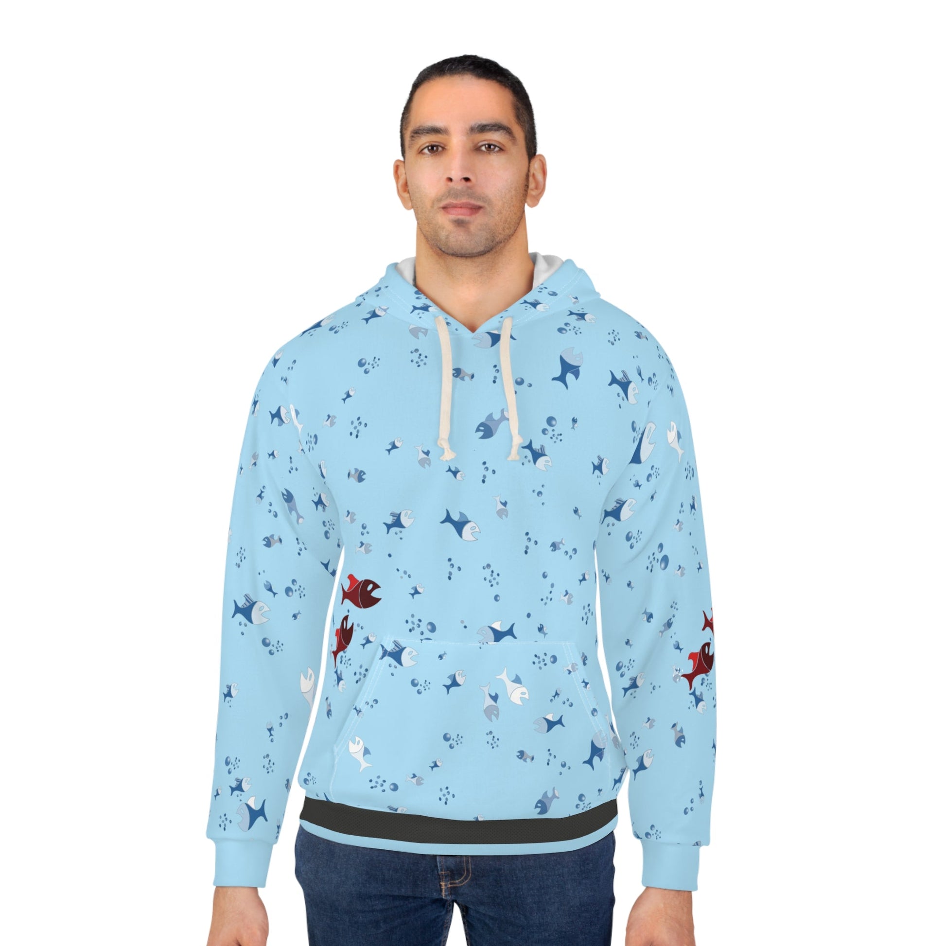 BKS Folklore Shoal Sky™ Pullover Hoodie Printify bakabo.club
