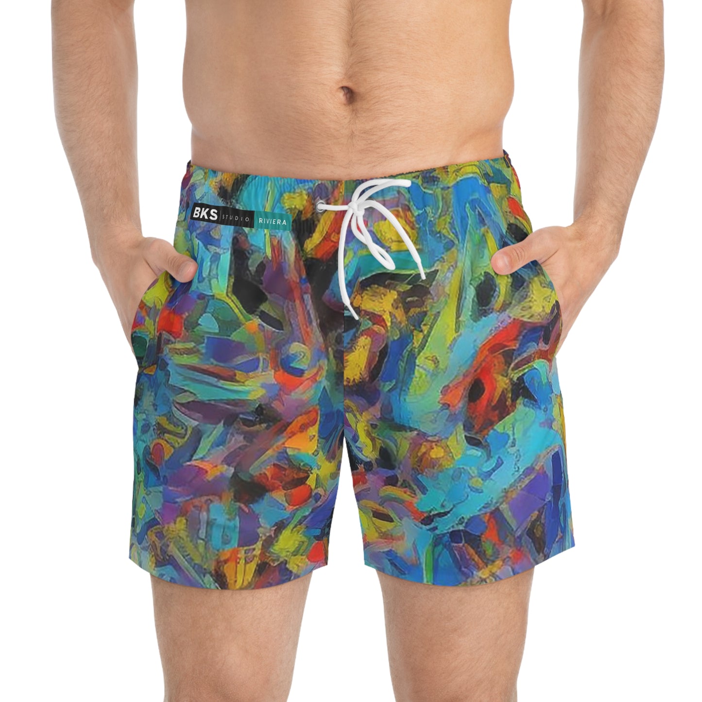 BKS Riviera Color Splash™ Swim Trunks