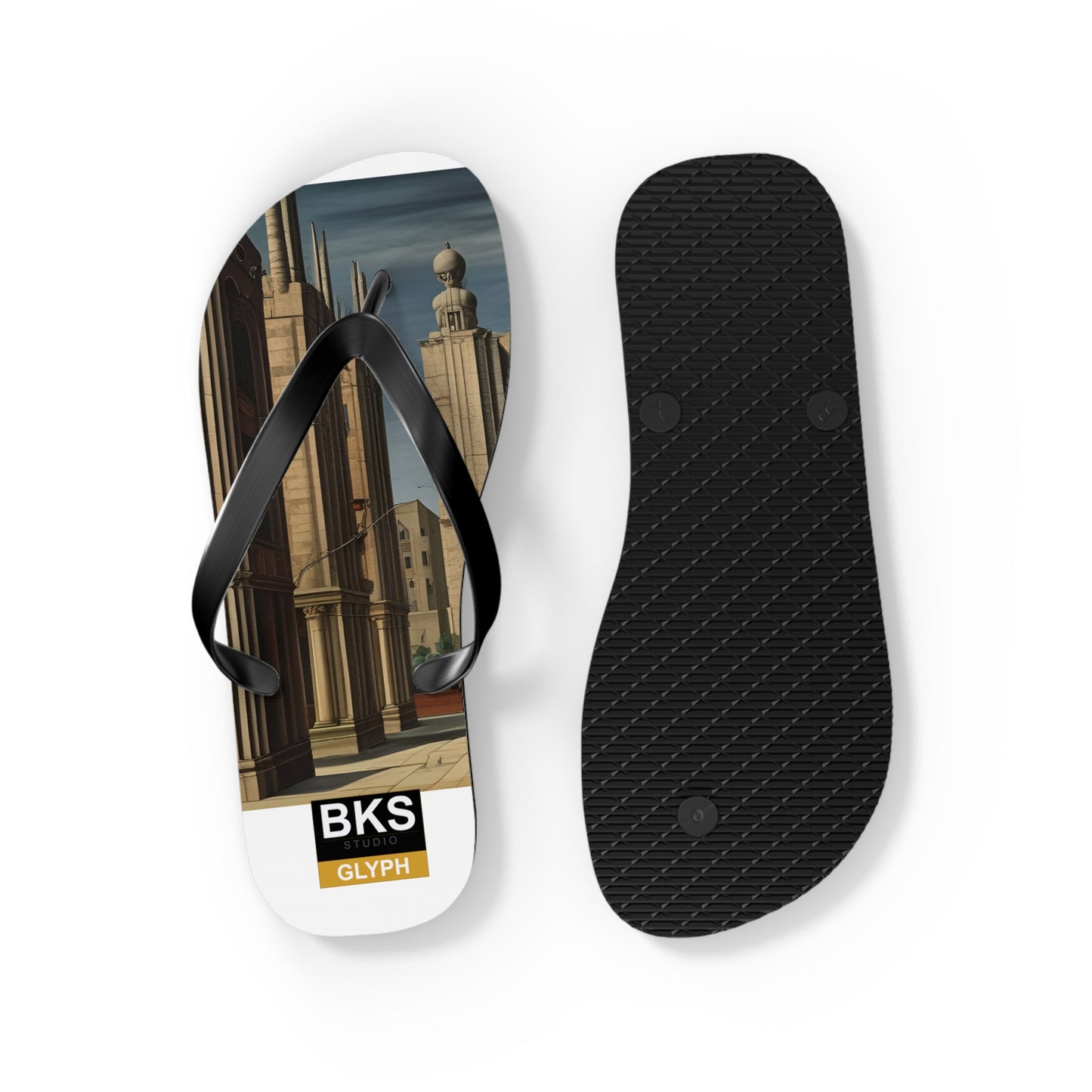 BKS Glyph Metaphysic™ Flip Flops