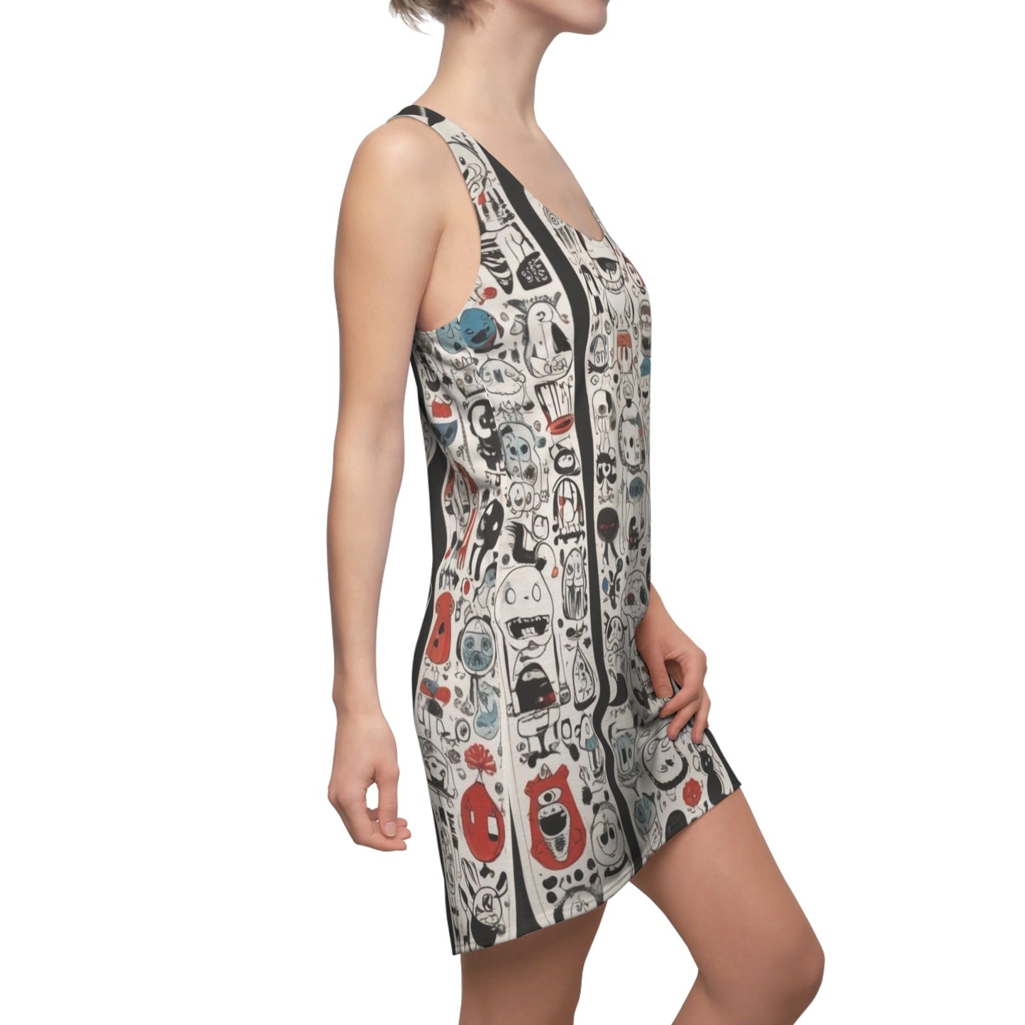 BKS Folklore Crew™ Racerback Dress Printify bakabo.club