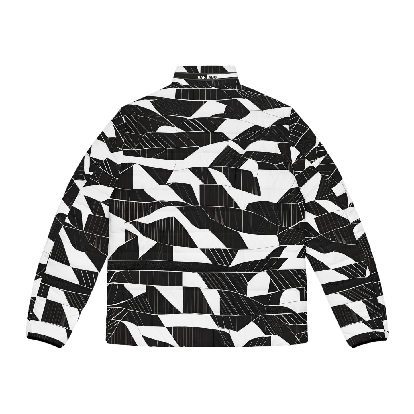 Monochrome Camo (BKS)🖤Puffer Jacket