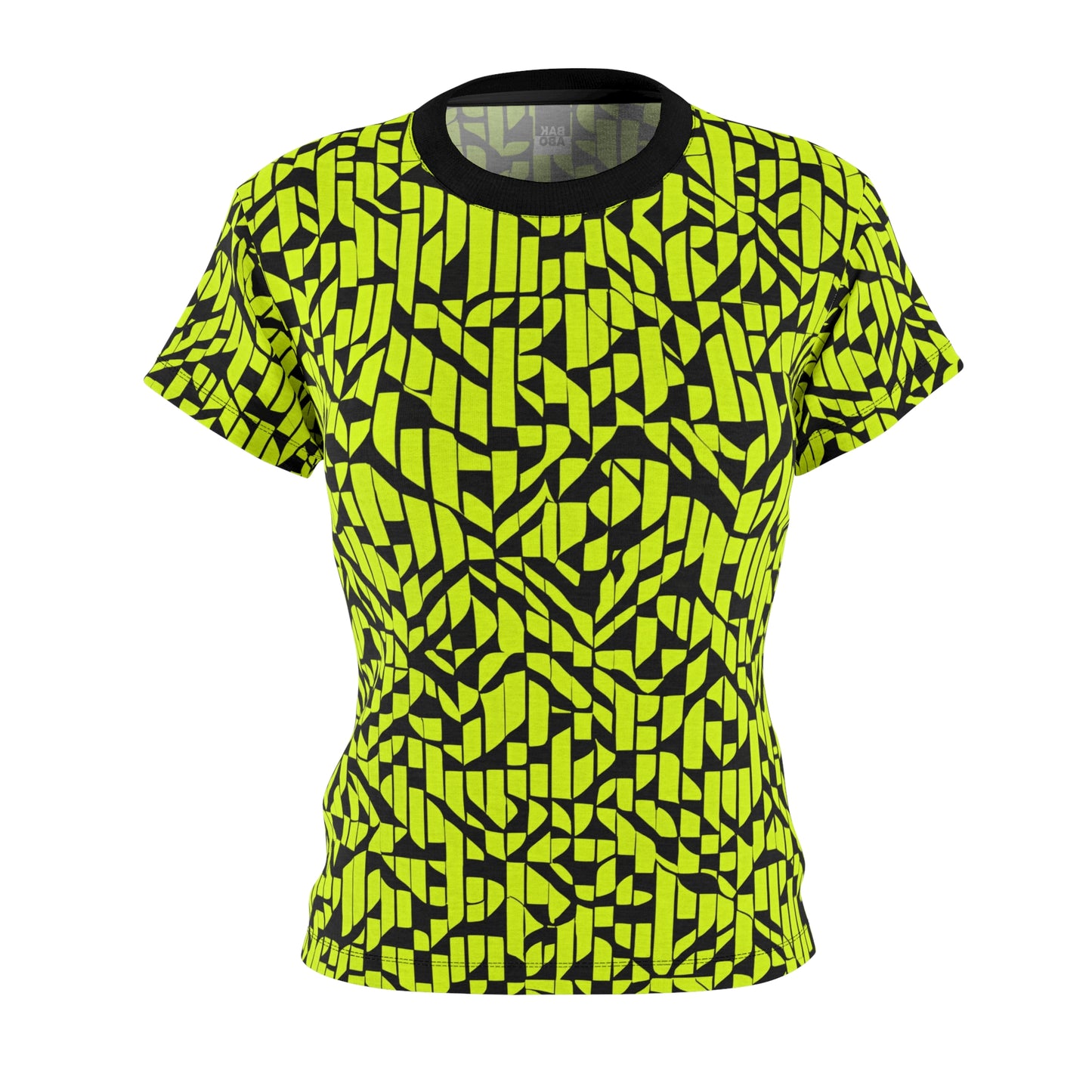 Neon Noir (BKS)🌿T-shirt coupé-cousu pour femme