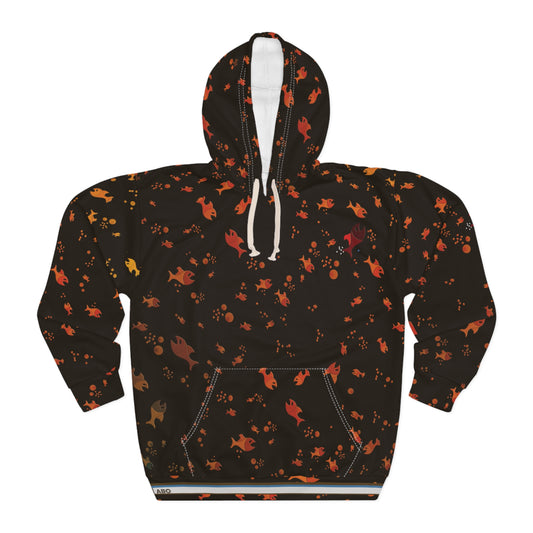 Brown Gold fish (BKS)🐟Pullover Hoodie