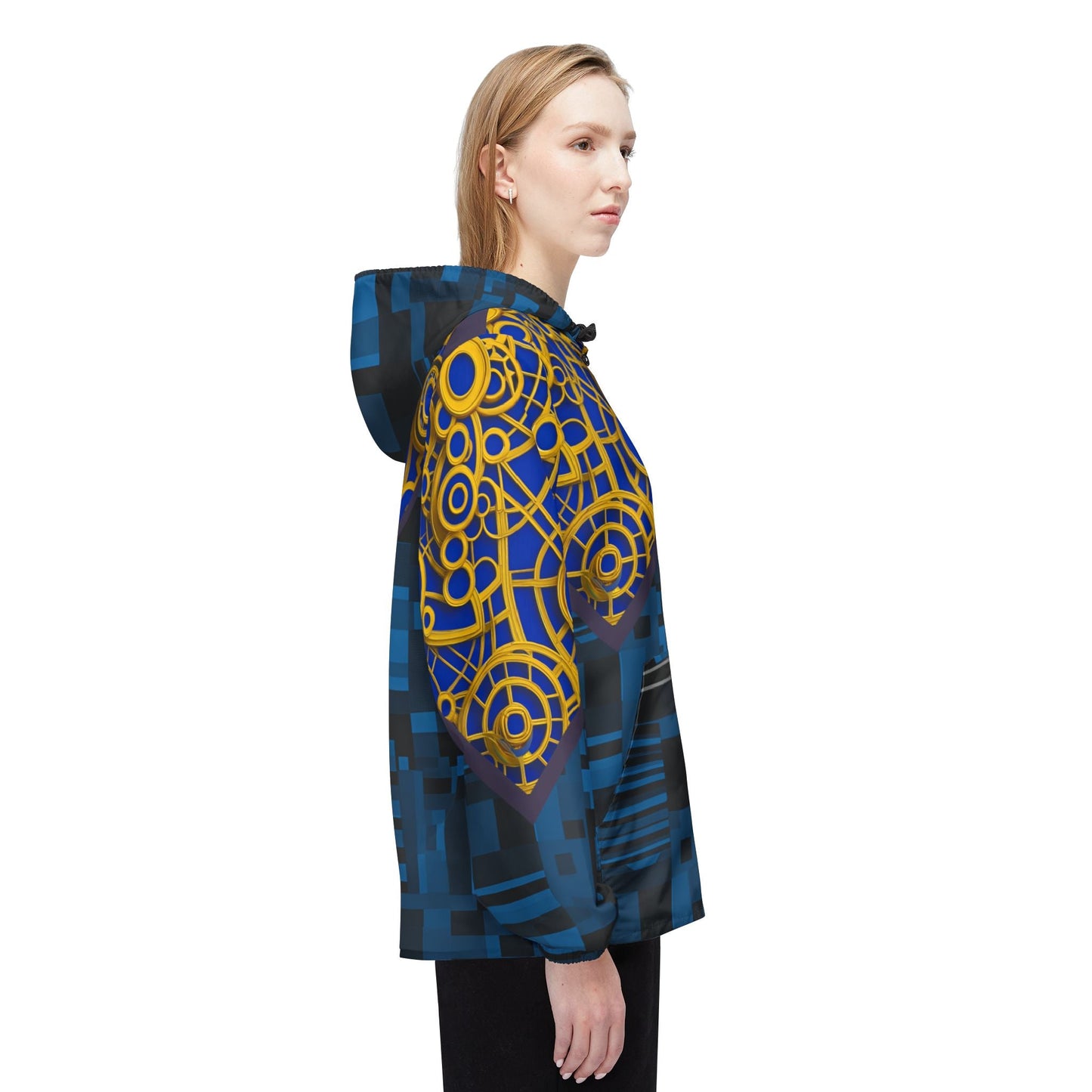 BKS Glyph Orbit™ Windbreaker Printify bakabo.club