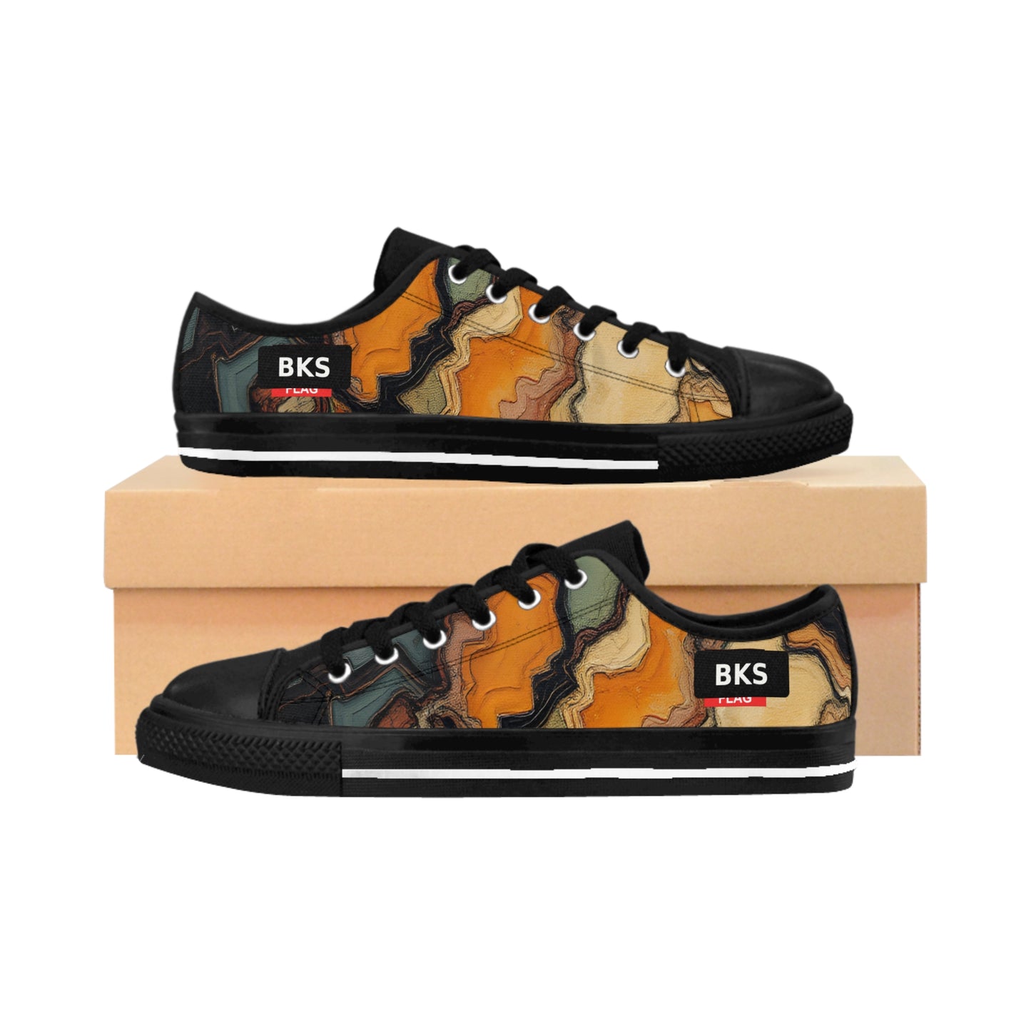 Flag Citrus™ Sneakers — worn, studio