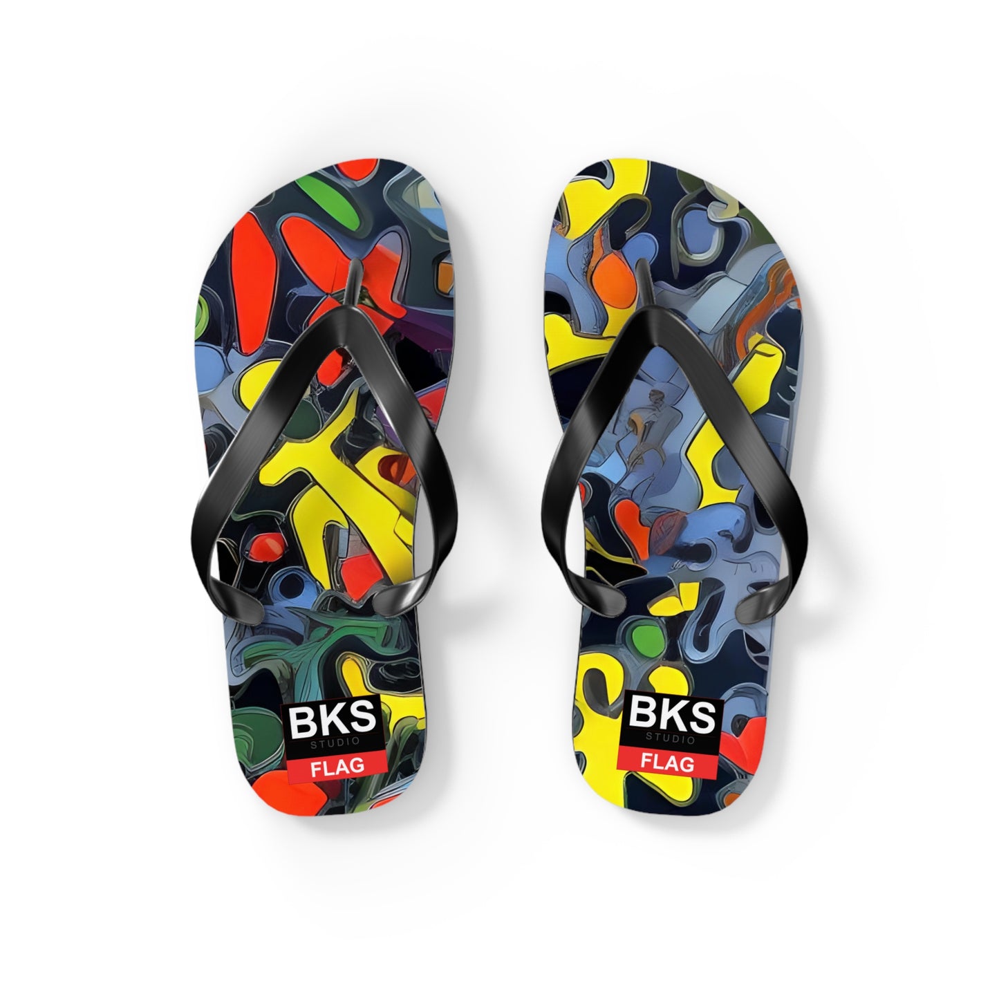 BKS Flag Haring™ Flip Flops