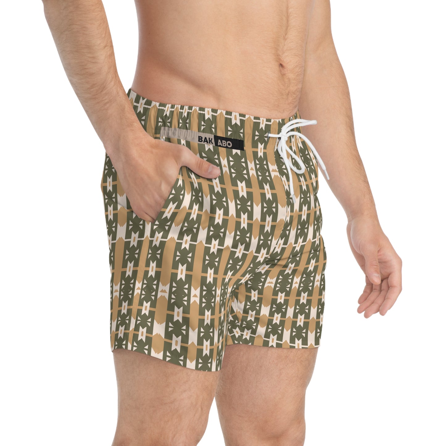 Opposite geometries (BKS)🏖️Swim trunks