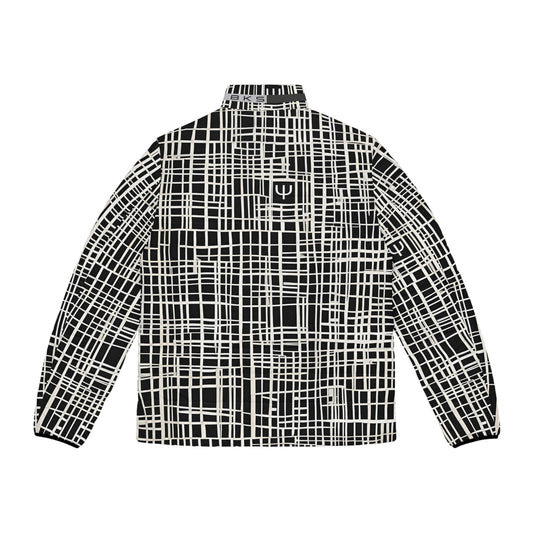 BKS Glyph Cross™ Puffer Printify bakabo.club