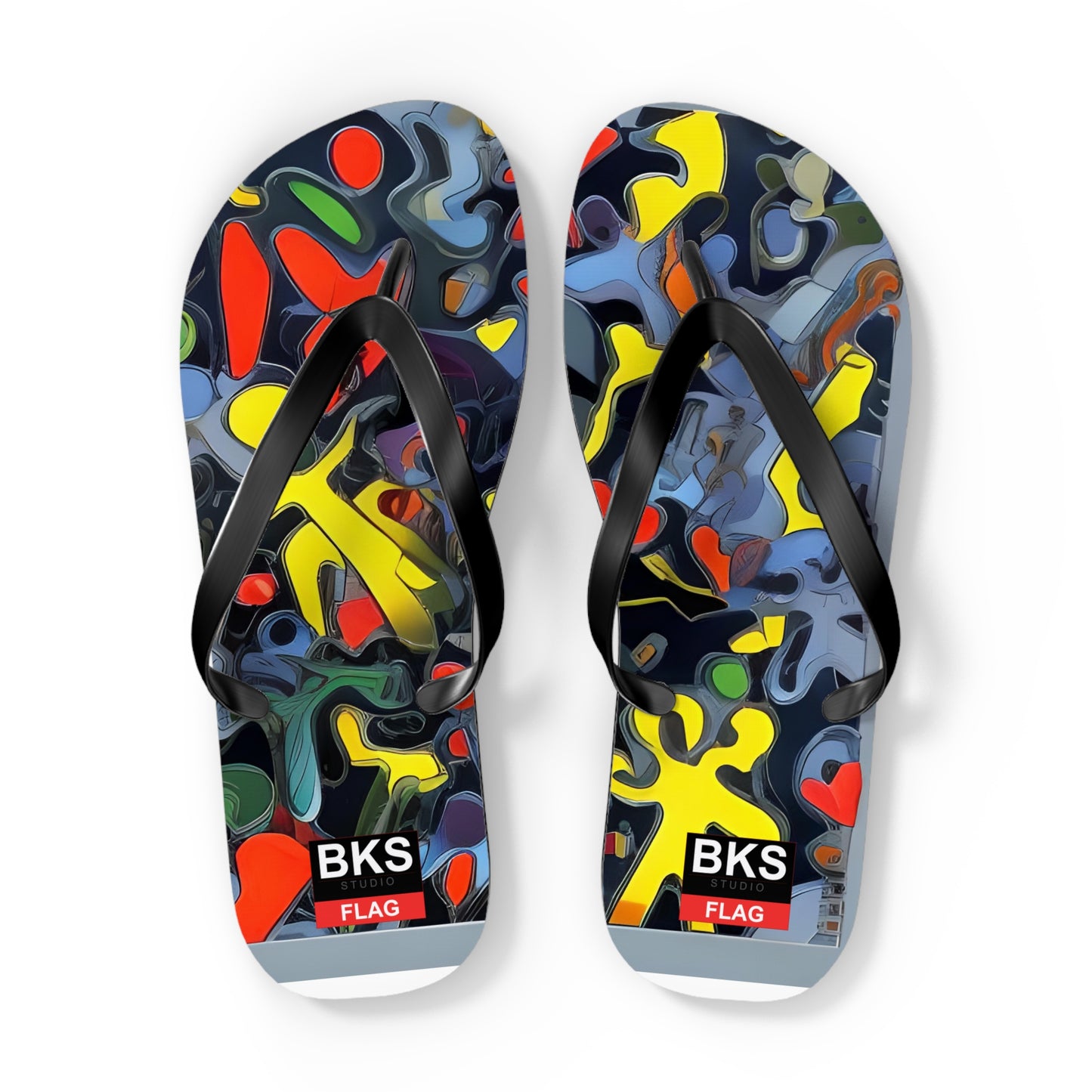 BKS Flag Haring™ Flip Flops