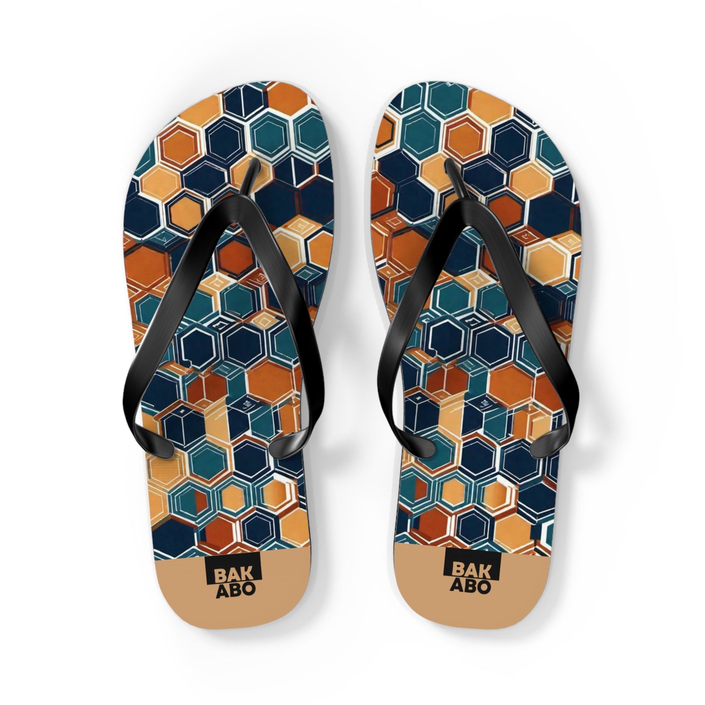 Exagon point (BKS)🐚Flip Flops