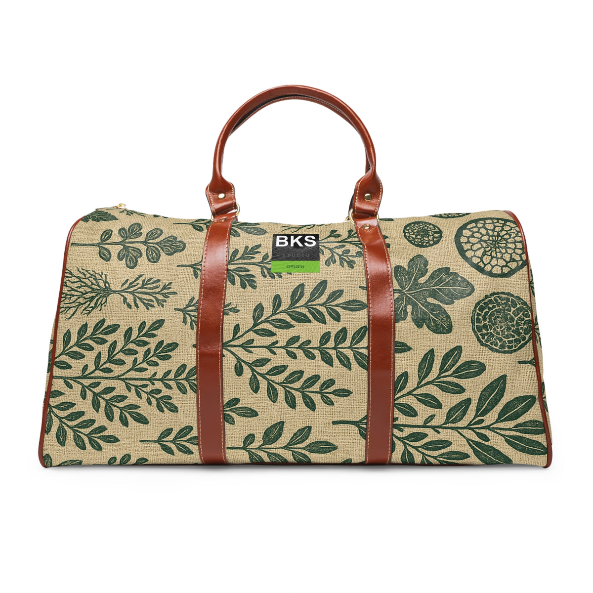 Origin Block™ Travel Bag — worn, studio