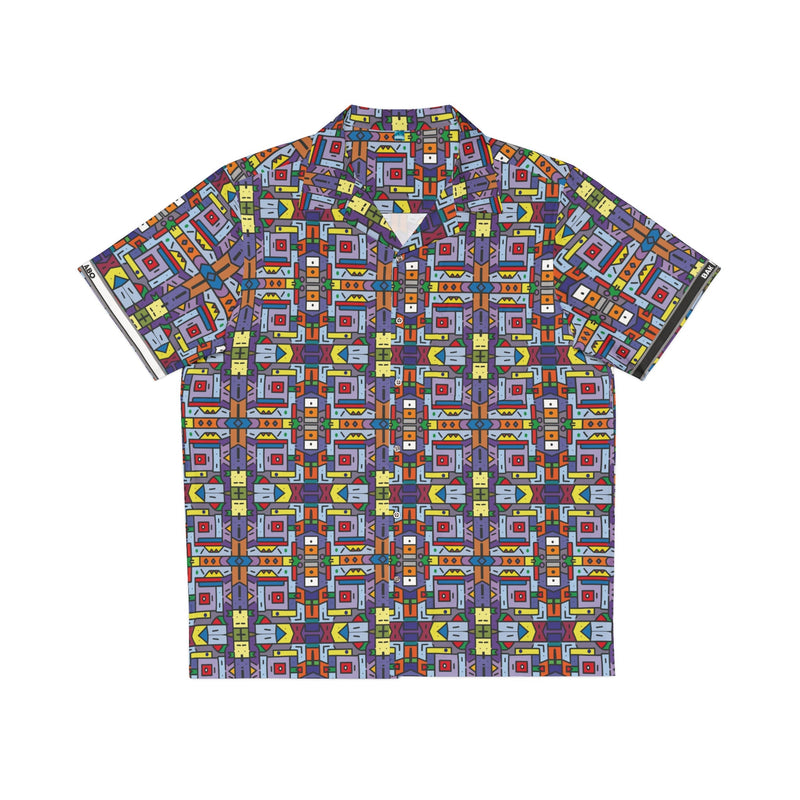Caleidoscopio geometrico (BKS)🧊Camicia hawaiana