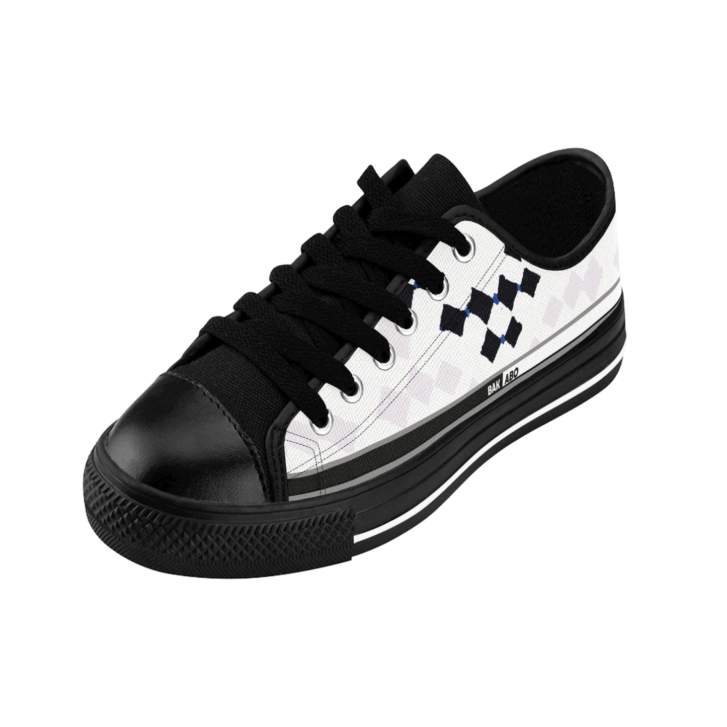 BKS Riviera Argyle™ Sneakers Printify BKS Studio