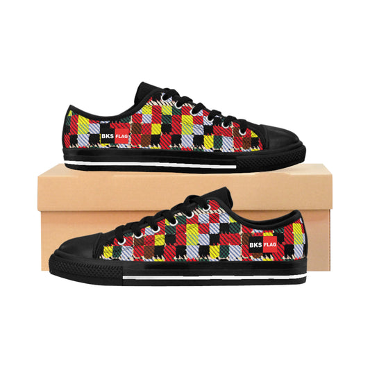 BKS Token Checkerboard Yellow™ Sneakers