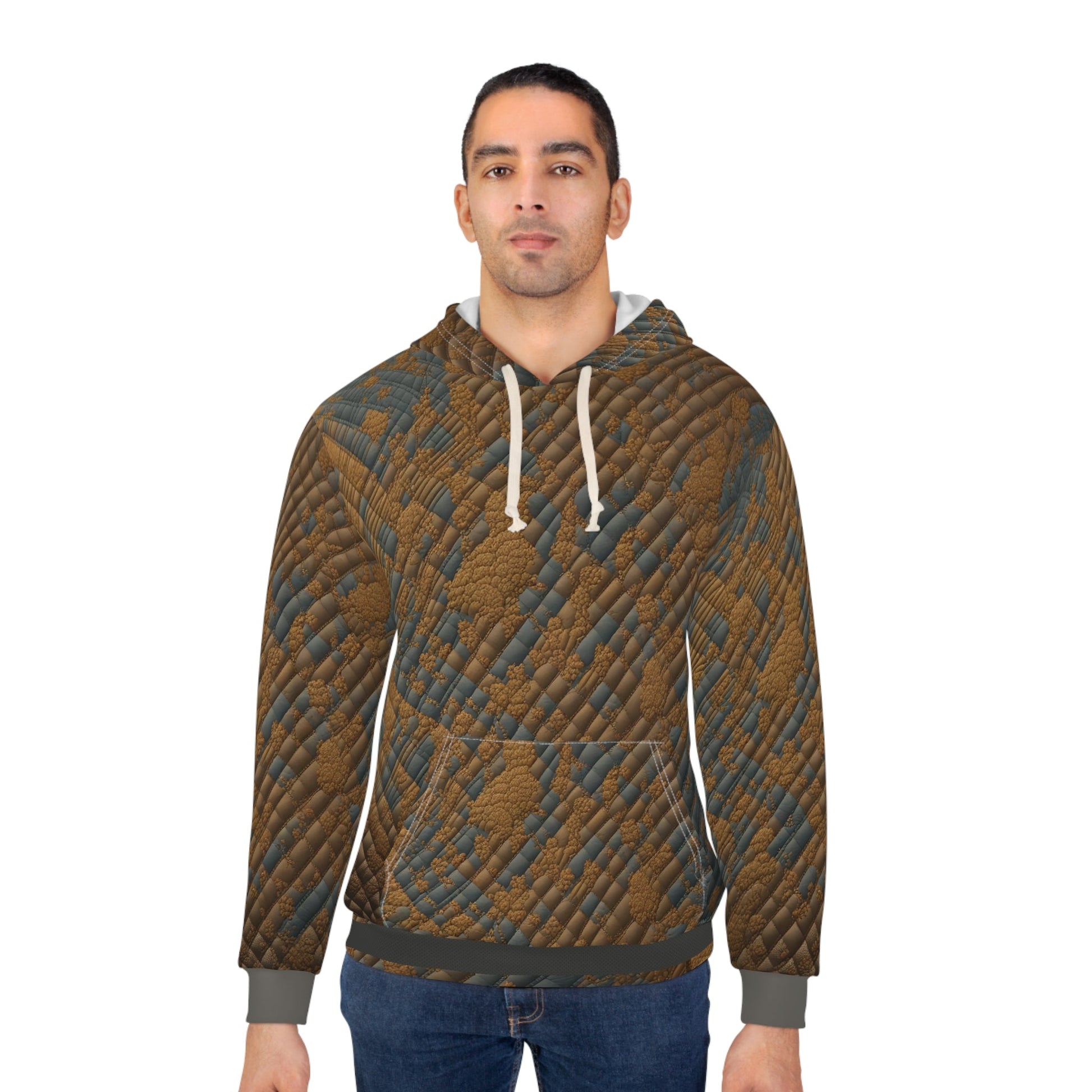 BKS Hours Quilt™ Pullover Hoodie Printify bakabo.club