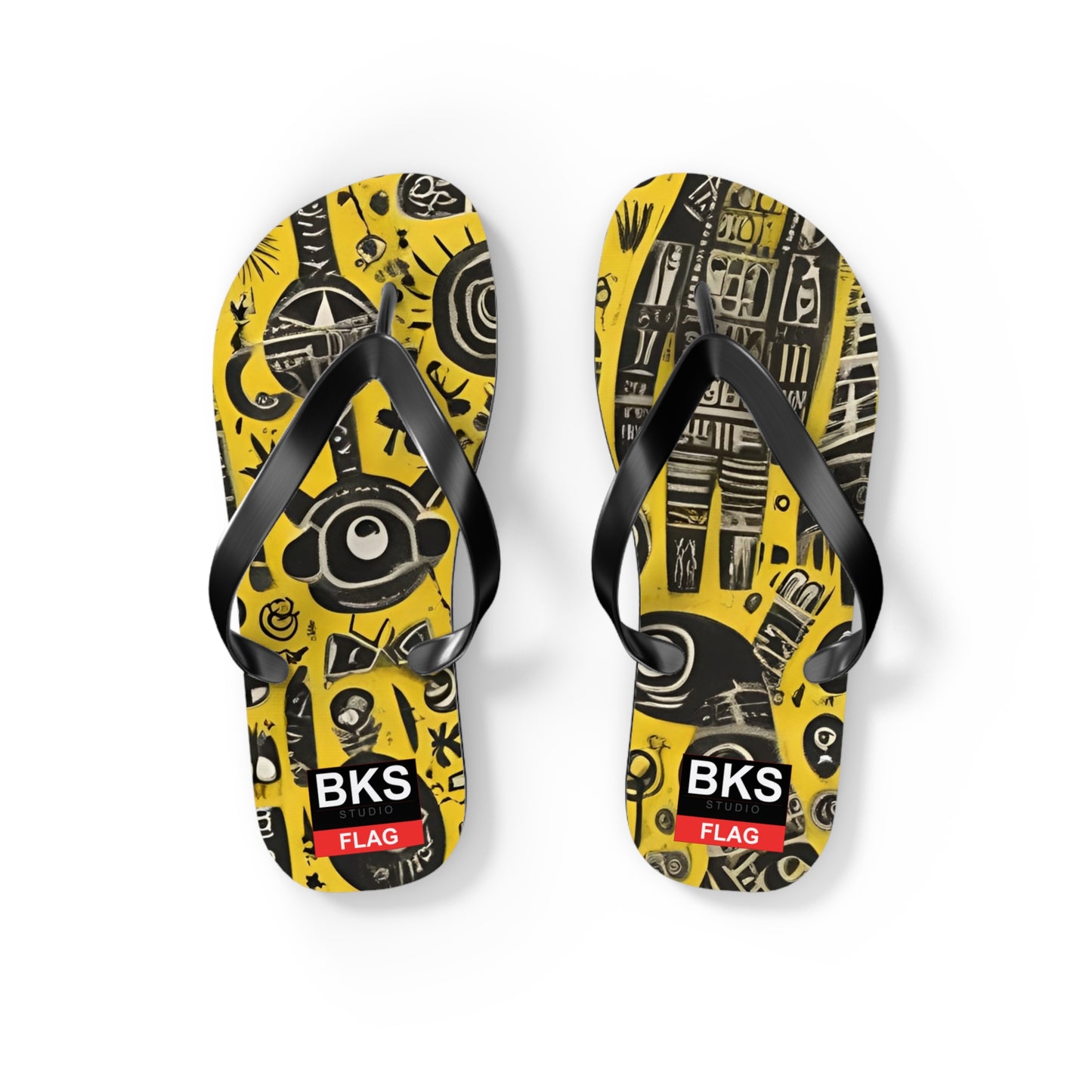 BKS Flag Basquiat™ Flip Flops