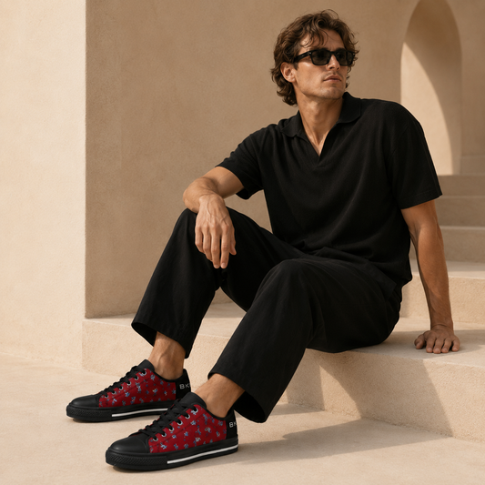 BKS Coral Sneakers - BKS Folklore Sneakers
