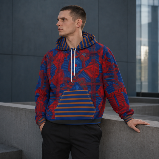 BKS Glyph Circuit Pullover Hoodie - BKS Glyph Pullover Hoodie