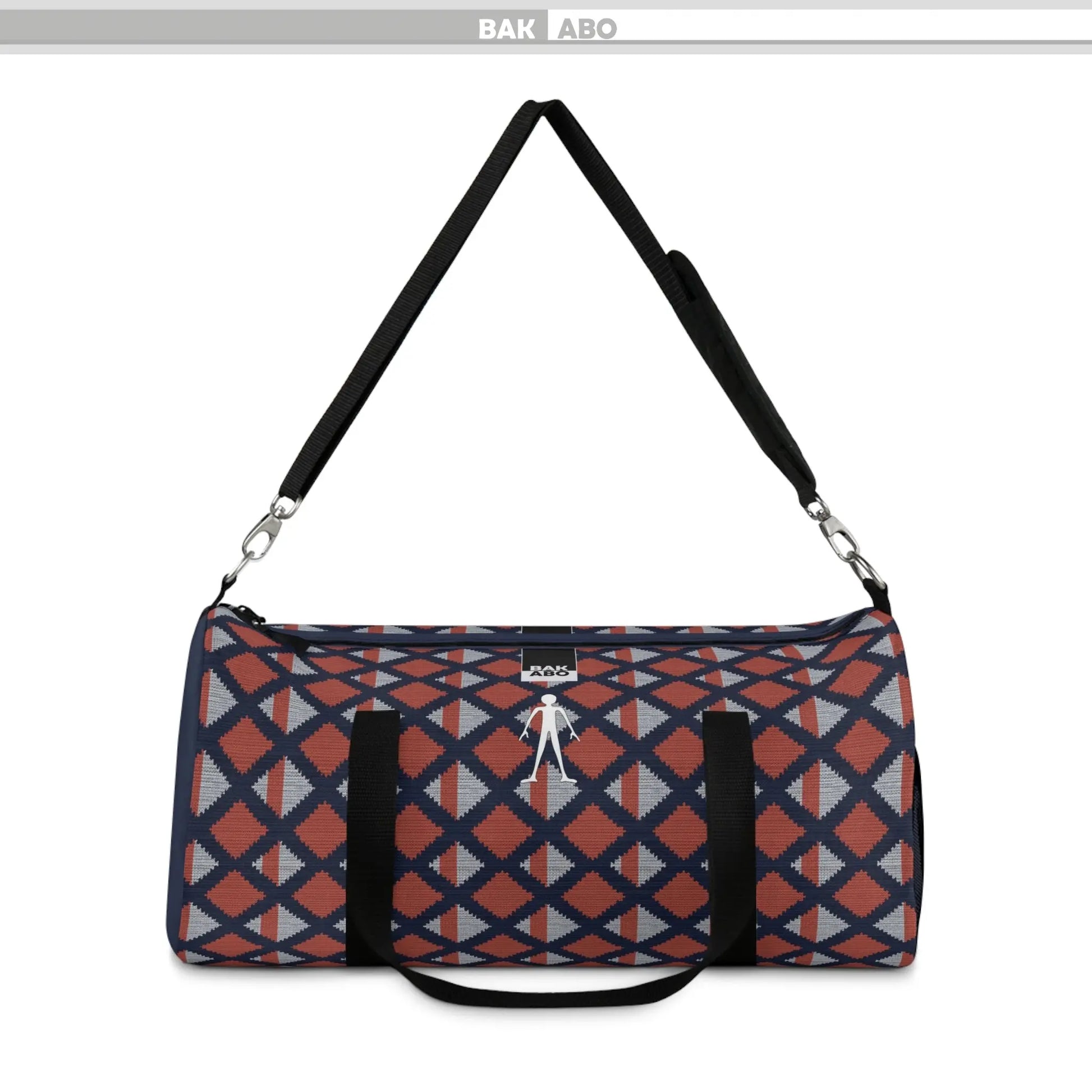 Chessboard Voyager (BKS)🥸 Duffle Bag Printify bakabo.club