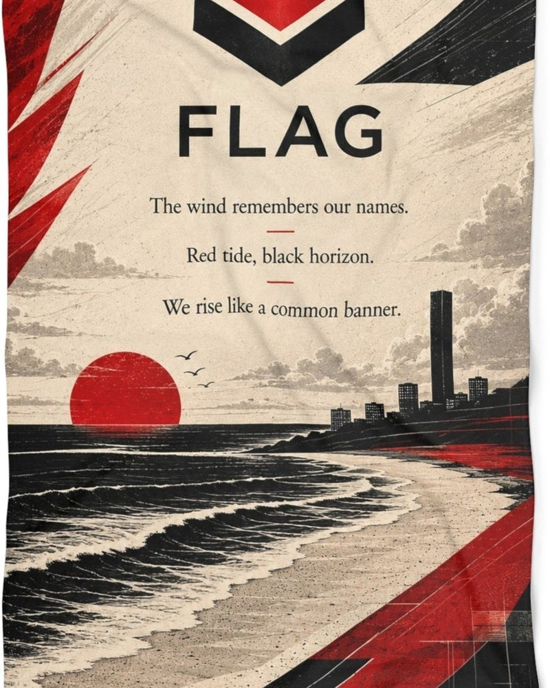 BKS Flag Verse™ Beach Towel
