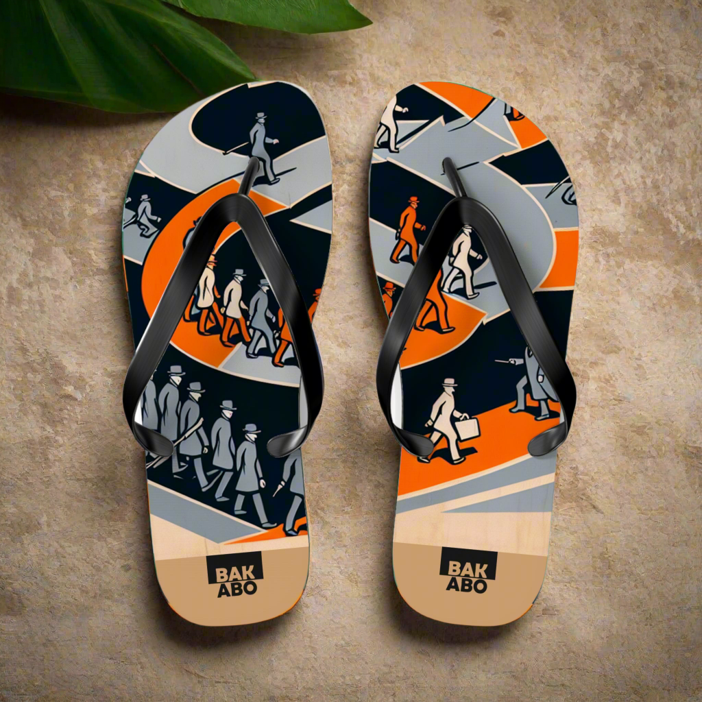 Claudine (BKS)🐚Flip Flops Printify bakabo.club