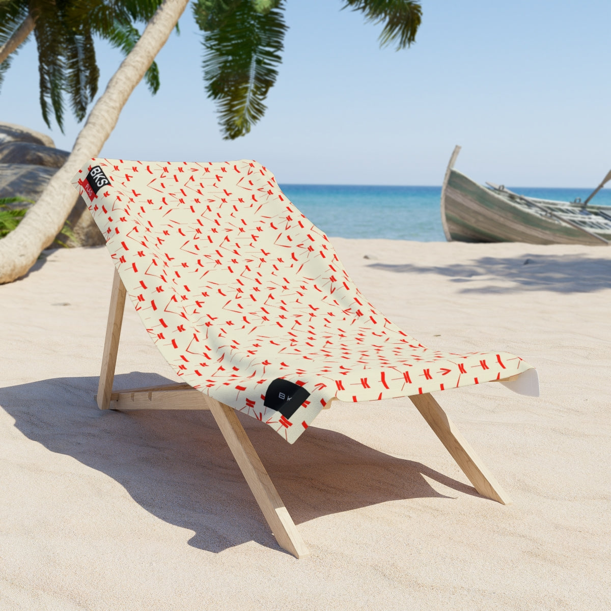 BKS Flag Circuit™ Beach Towel — beach