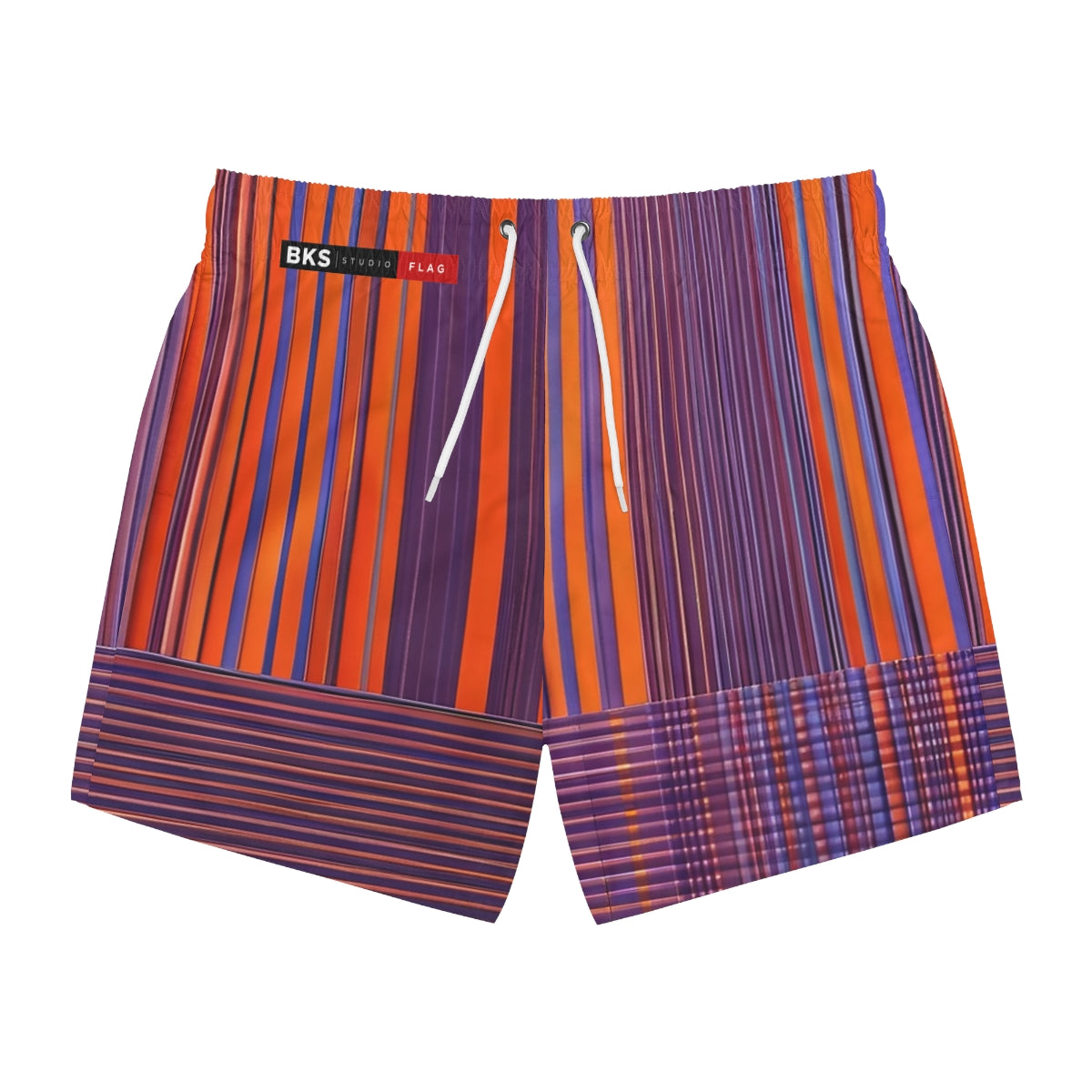BKS Flag Citrus Swim Trunks - front