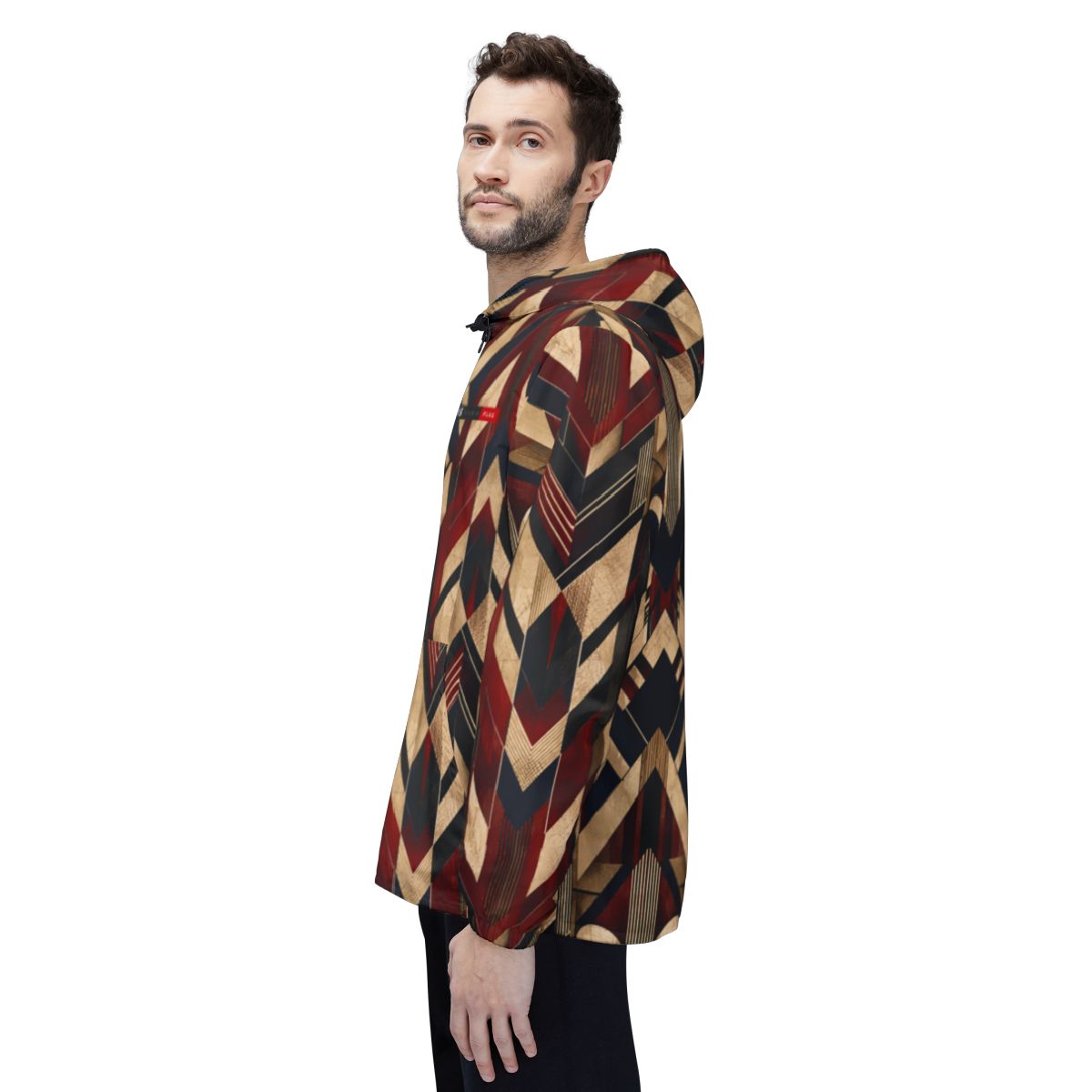 BKS Flag Regiment™ Windbreaker — worn, left side, second model