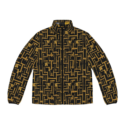 BKS Glyph Cipher™ Chaqueta acolchada