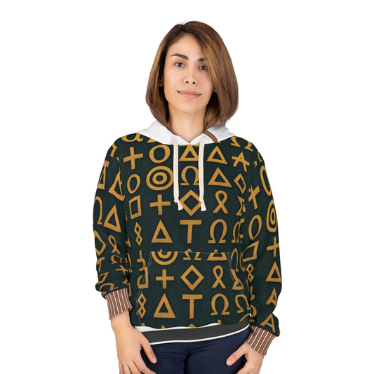 Felpa con cappuccio BKS — Glifo 01