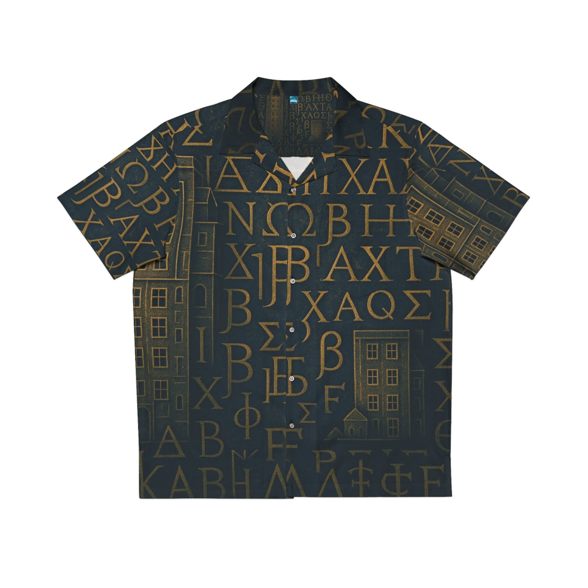 Camicia Hawaiana BKS Glyph City