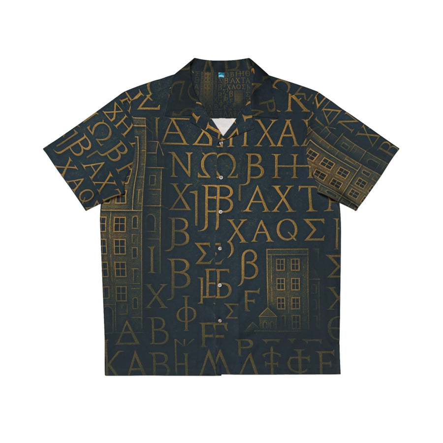 Camicia Hawaiana BKS Glyph City