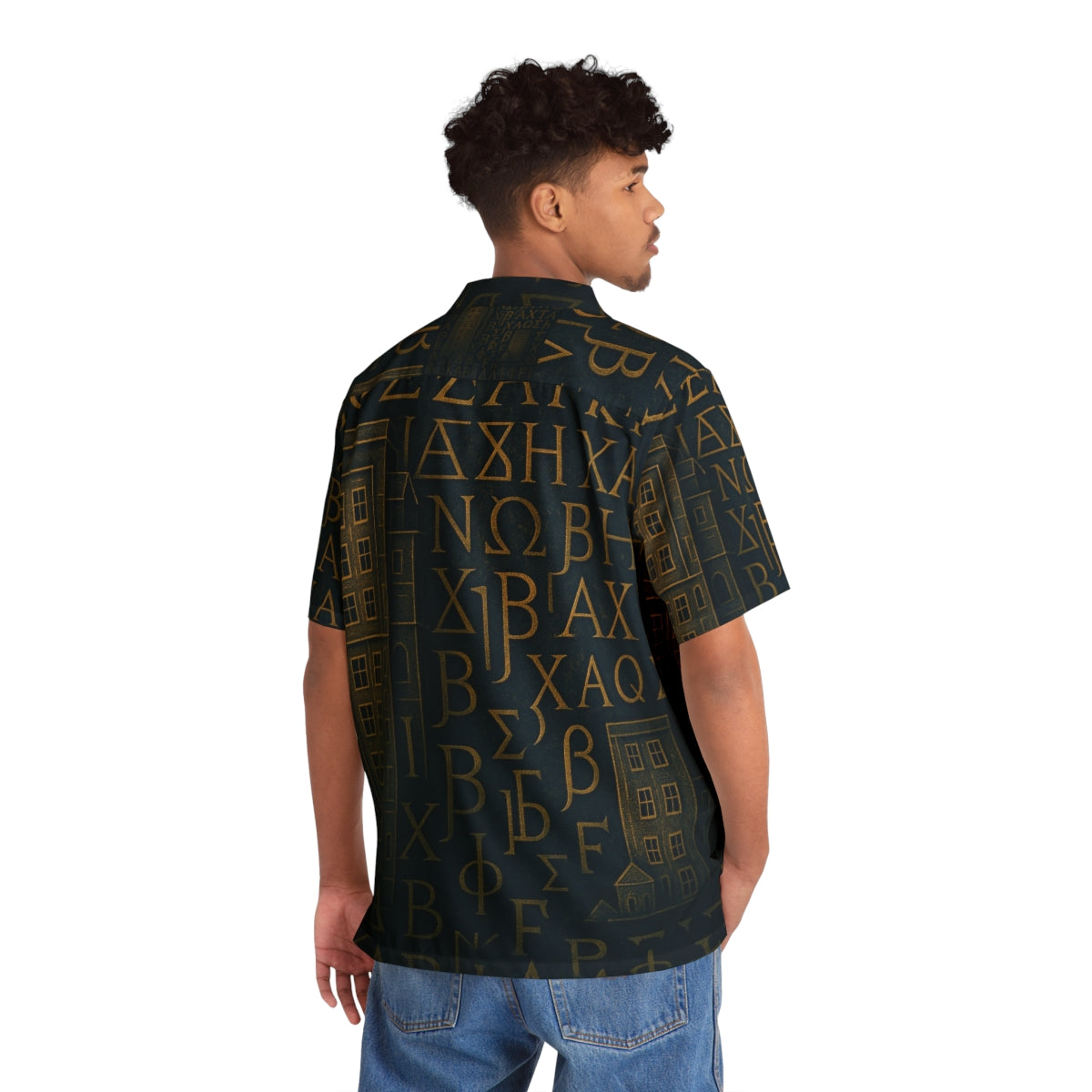 Camicia Hawaiana BKS Glyph City