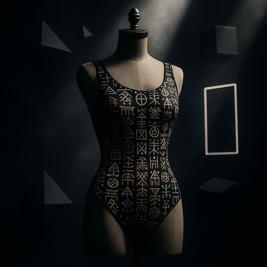BKS Glyph Fold™ One-Piece Swimsuit