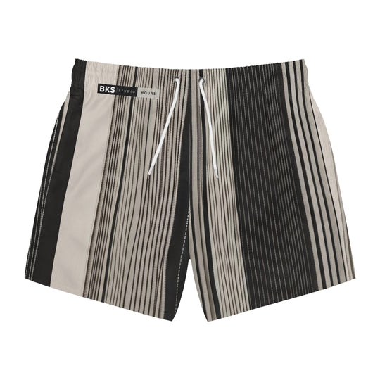 BKS Hours Striped Neutral™ Swim Trunks