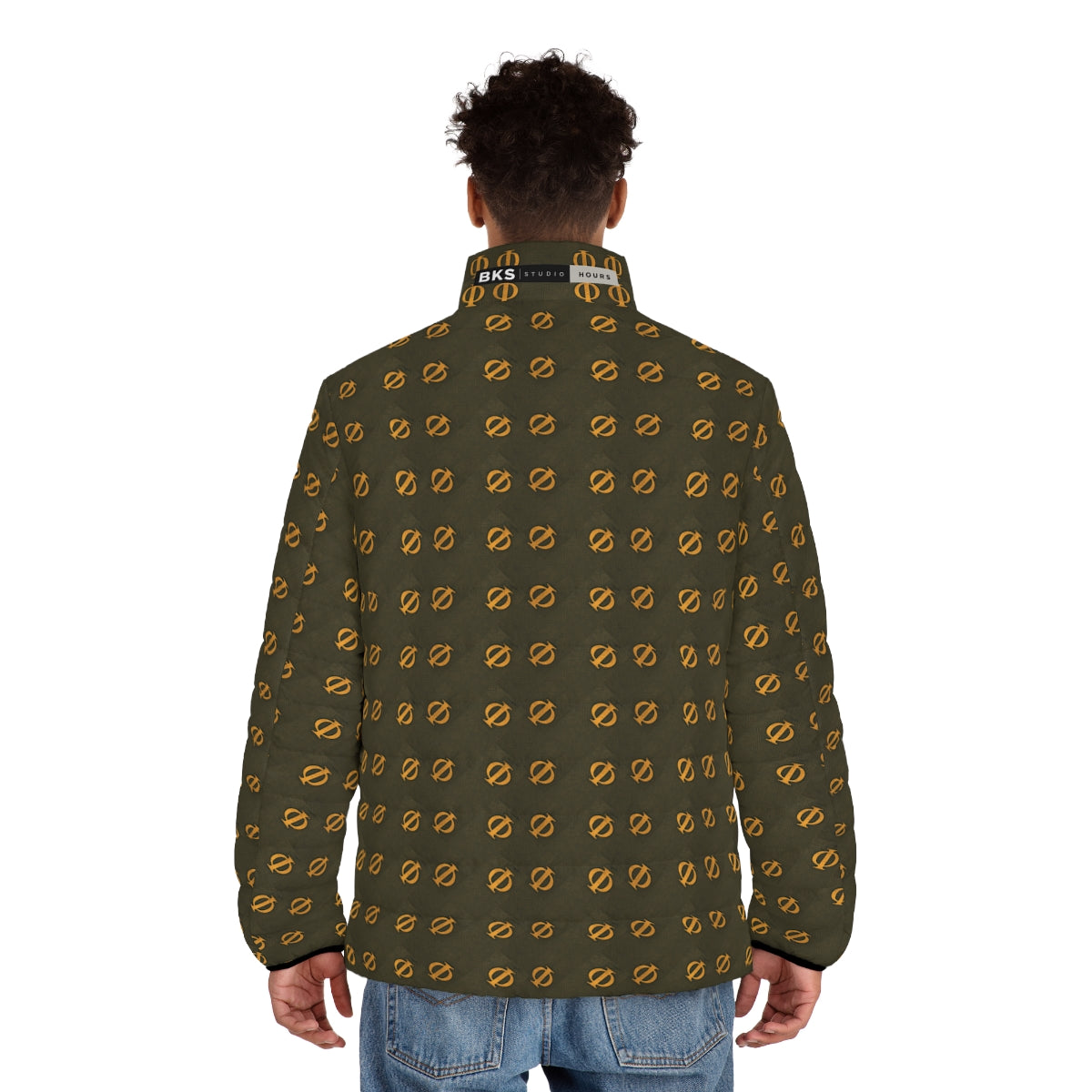 BKS Hours Weft Puffer - worn