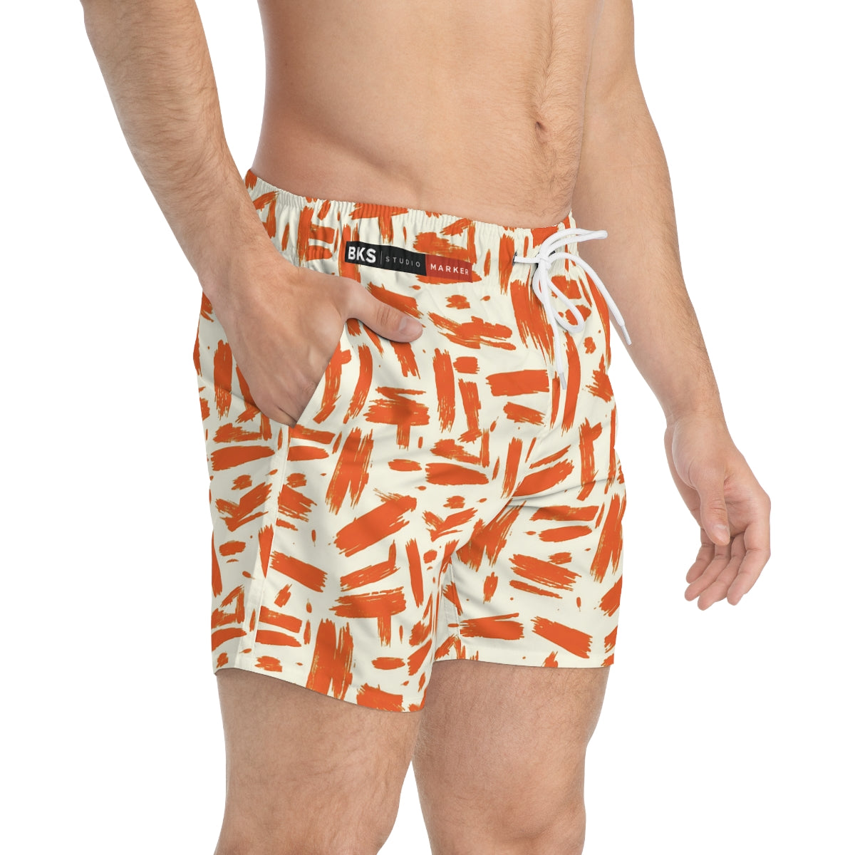 BKS Marker Ember Swim Trunks - side-person