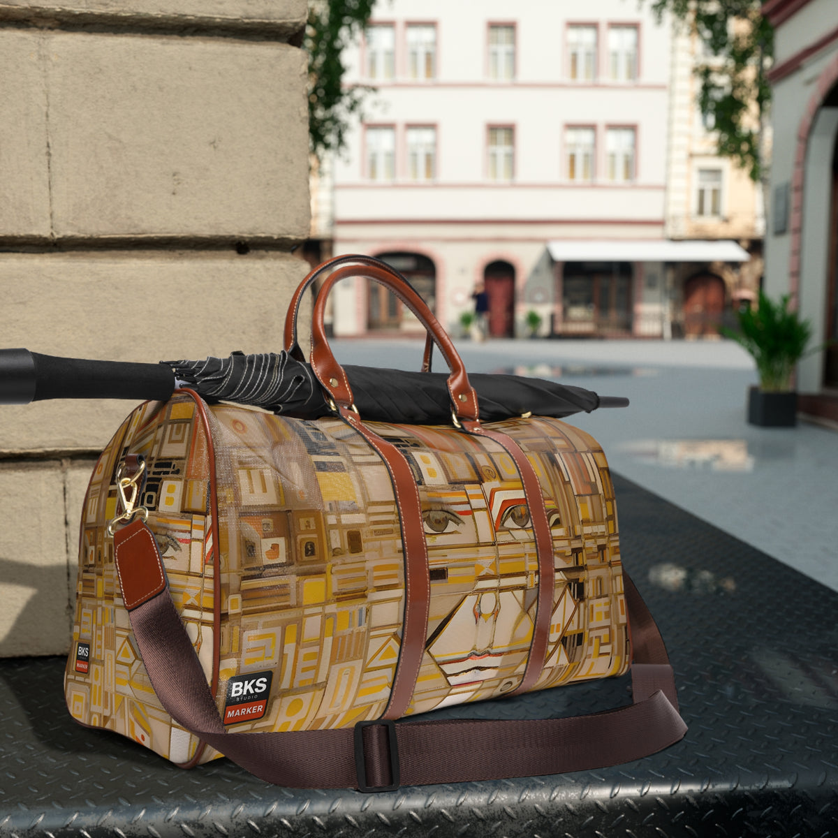 BKS Marker Face™ Travel Bag — in context