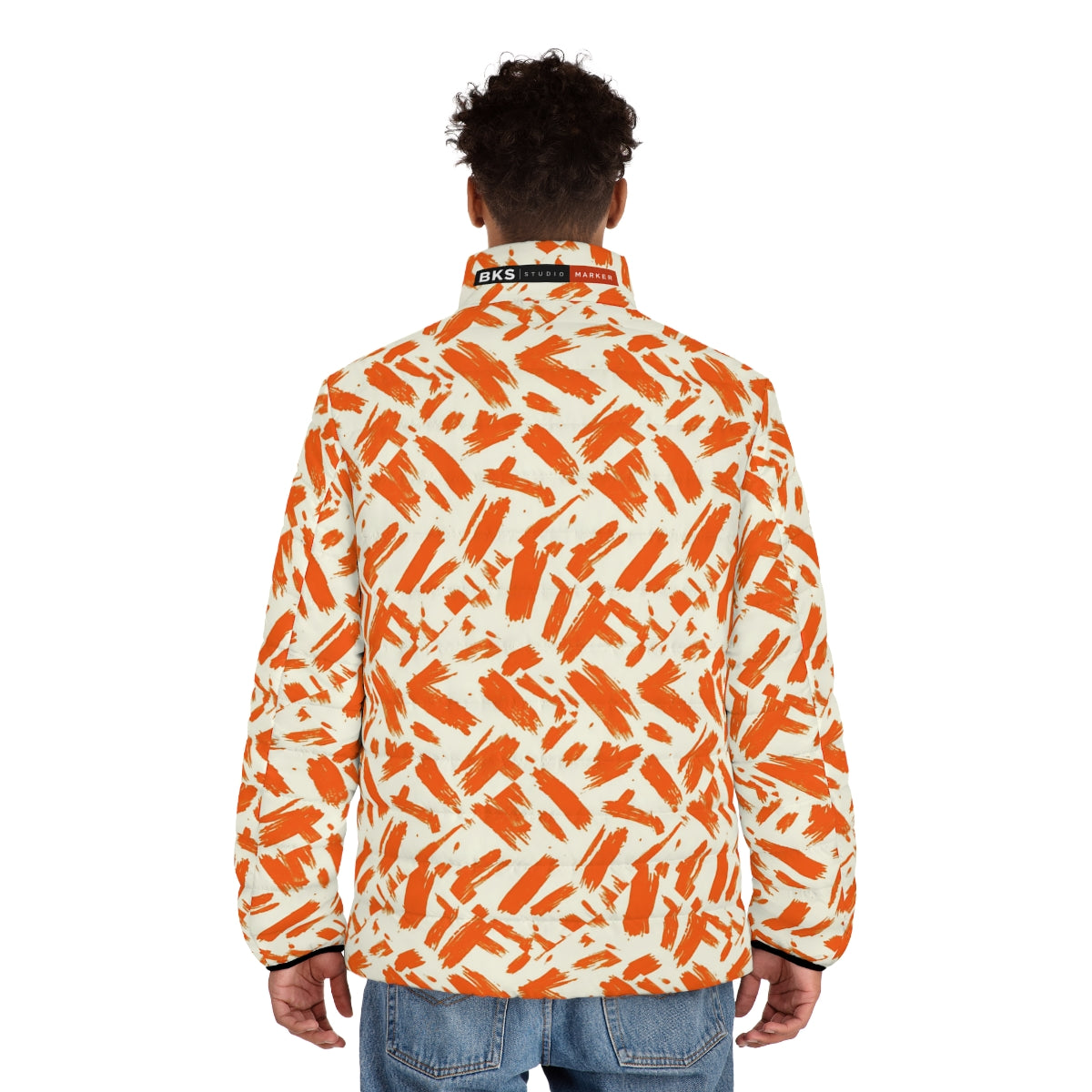 BKS Marker Slab Puffer Jacket - worn