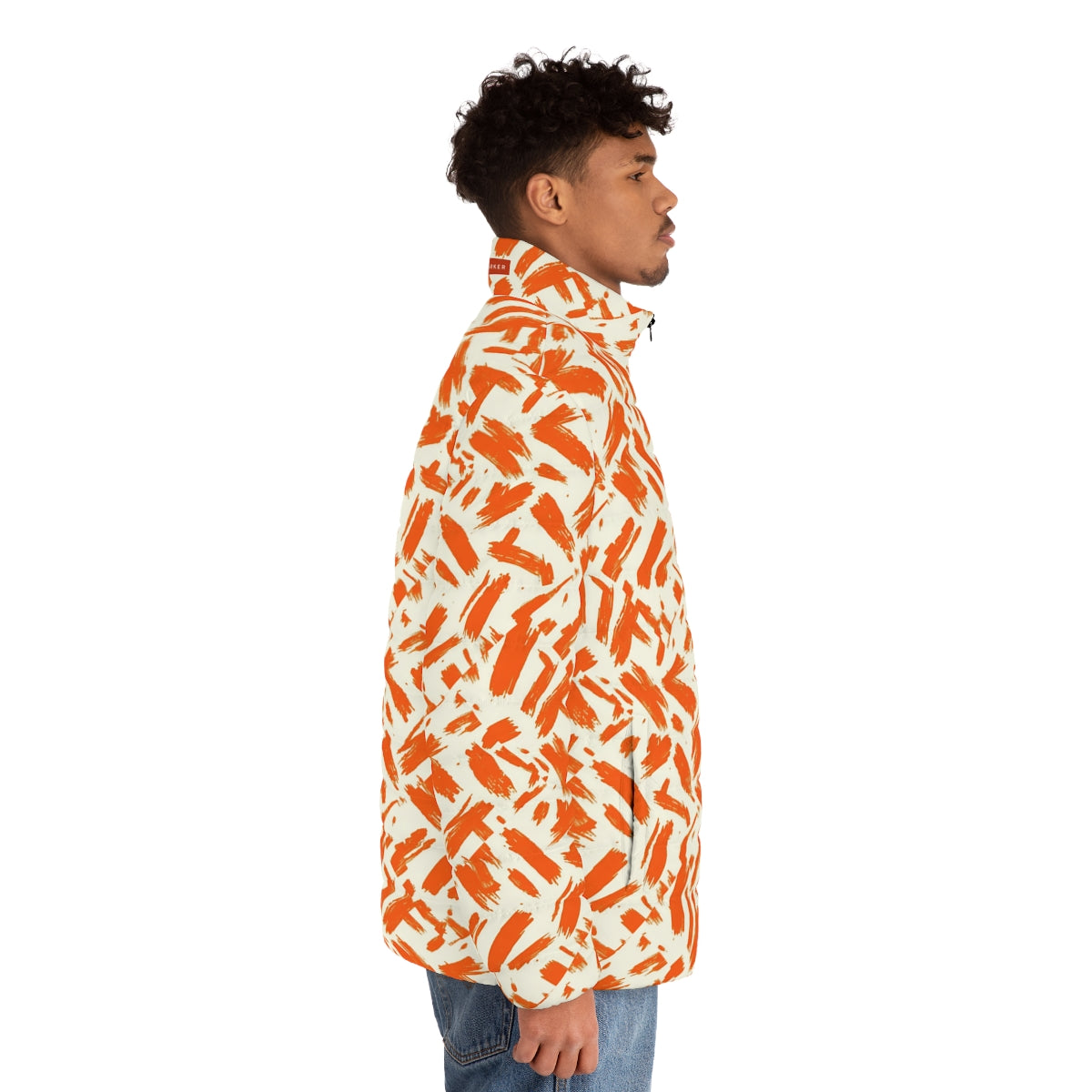 BKS Marker Slab Puffer Jacket - worn