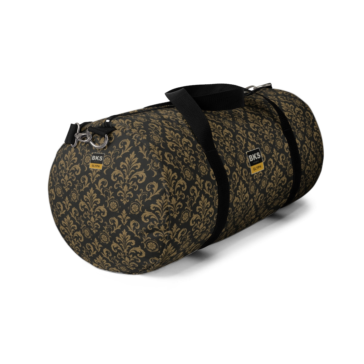 BKS Marker Stroke Duffel Bag — side view