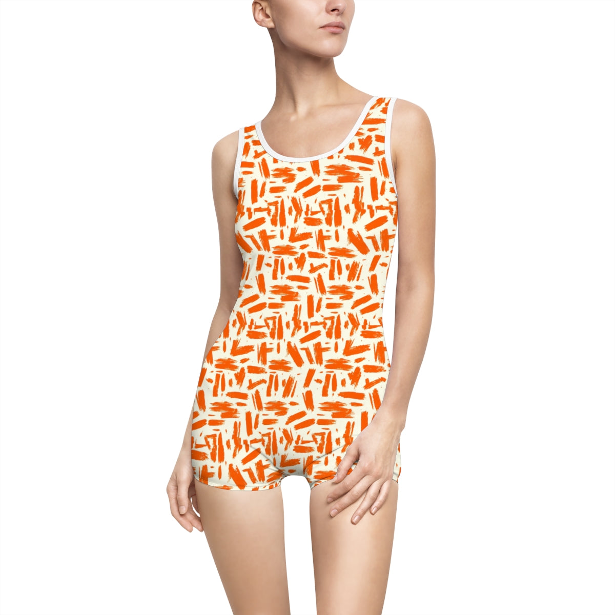 BKS Marker Trace Vintage Swimsuit — front view
