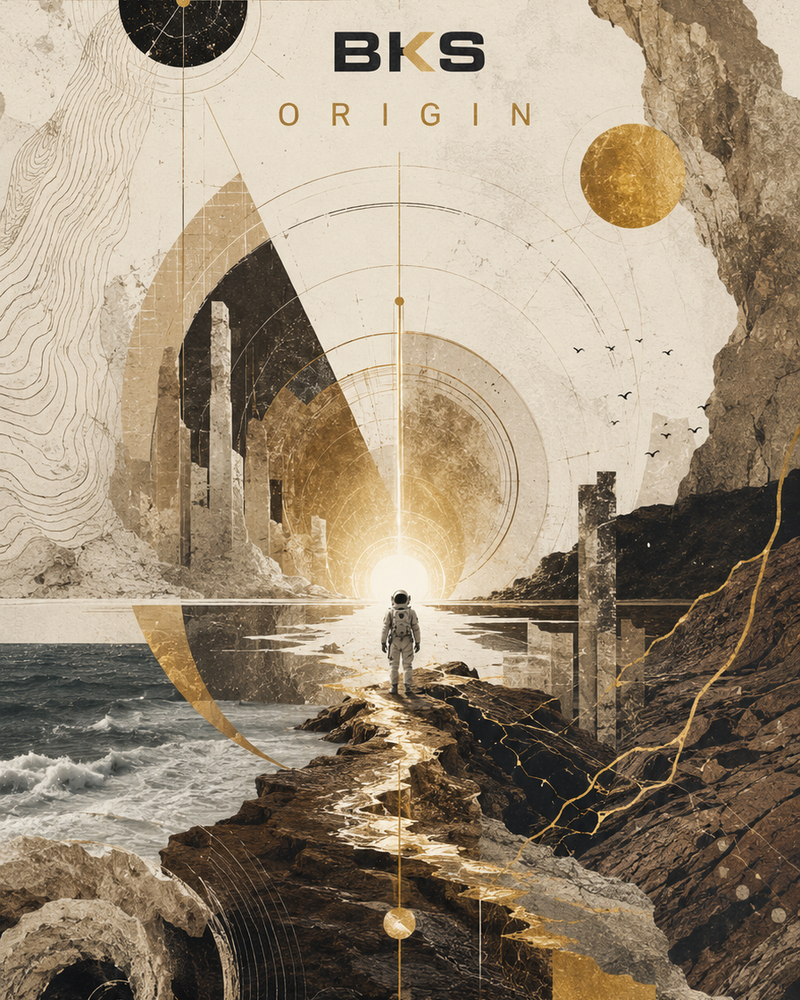 BKS Origin Astro™ Beach Towel