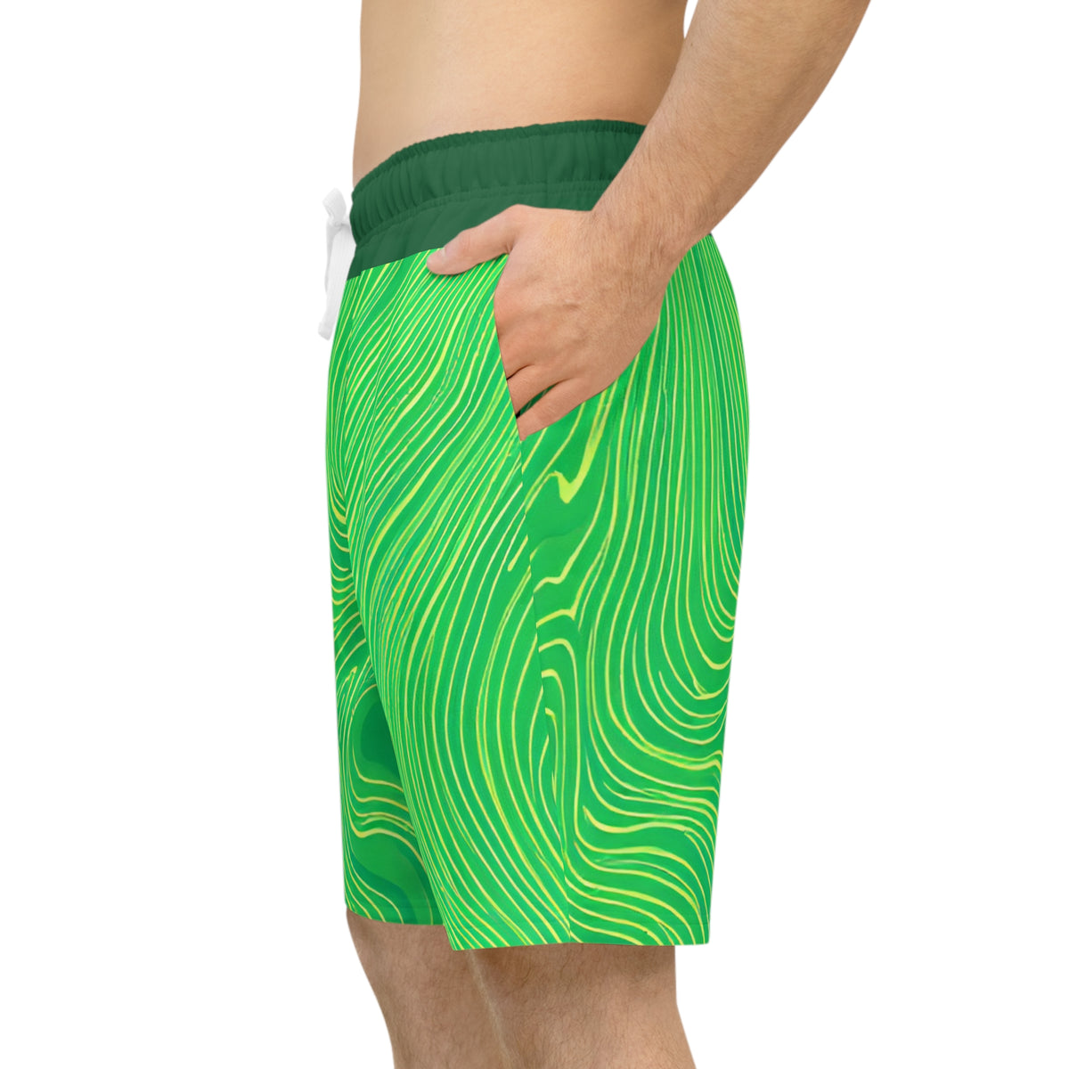 BKS Origin Frond™ Athletic Shorts — worn, left side