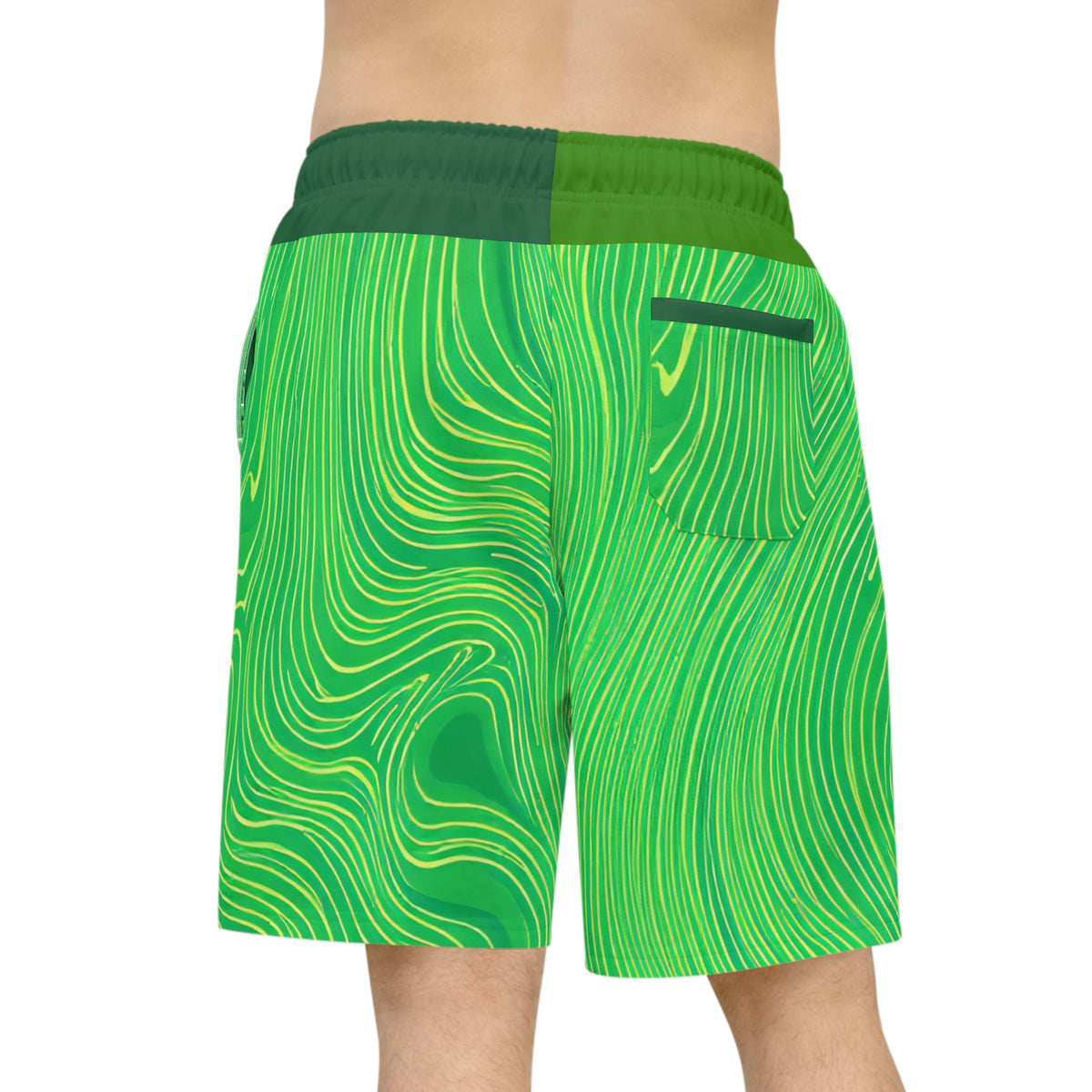 BKS Origin Frond™ Athletic Shorts — worn, back
