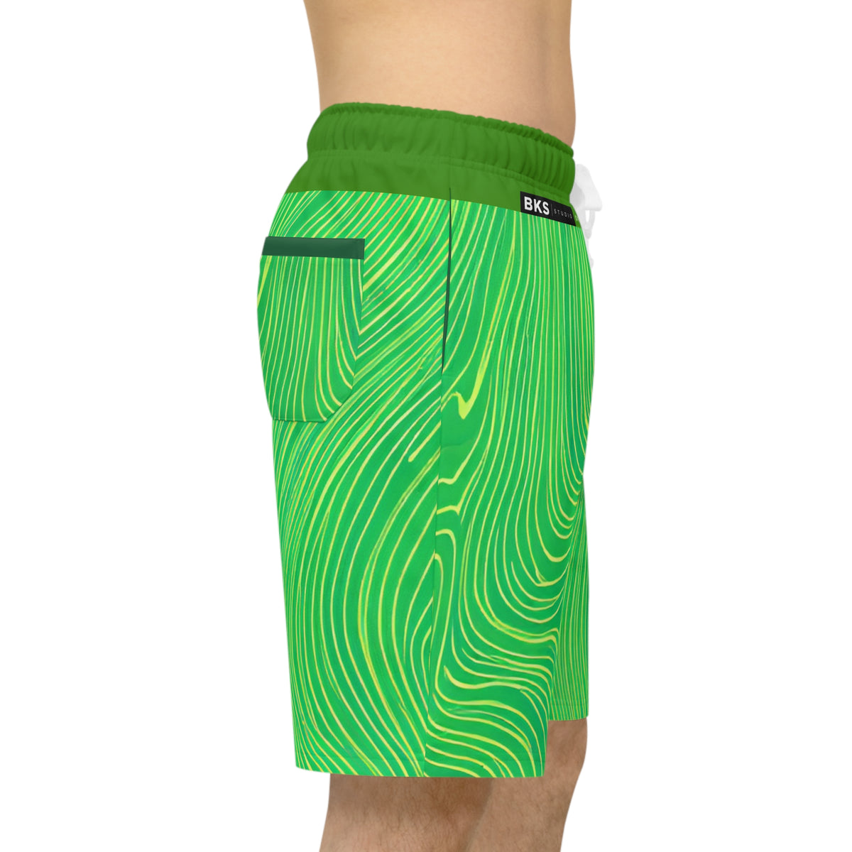 BKS Origin Frond™ Athletic Shorts — worn, right side