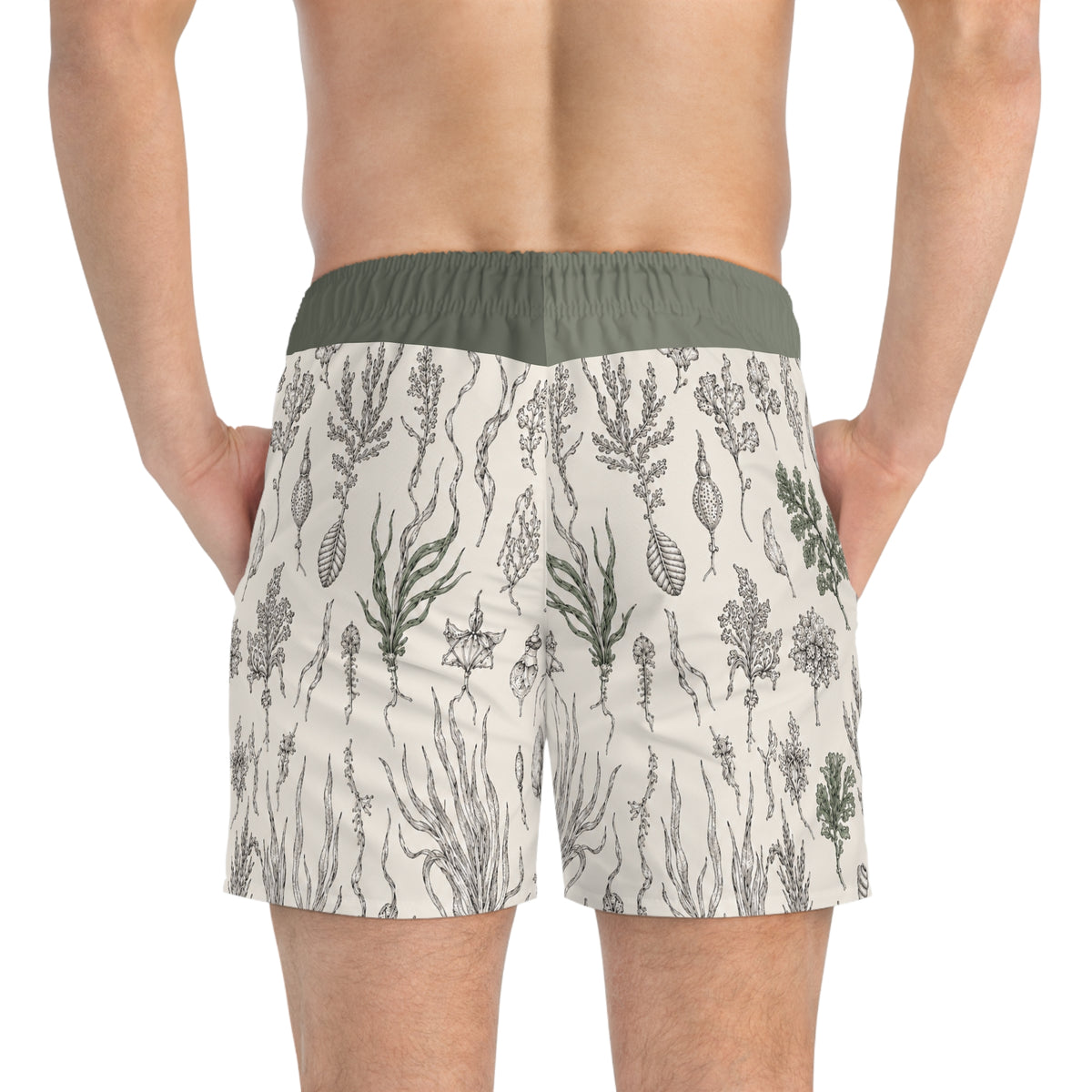 BKS Origin Rift™ Swim Trunks — worn, back
