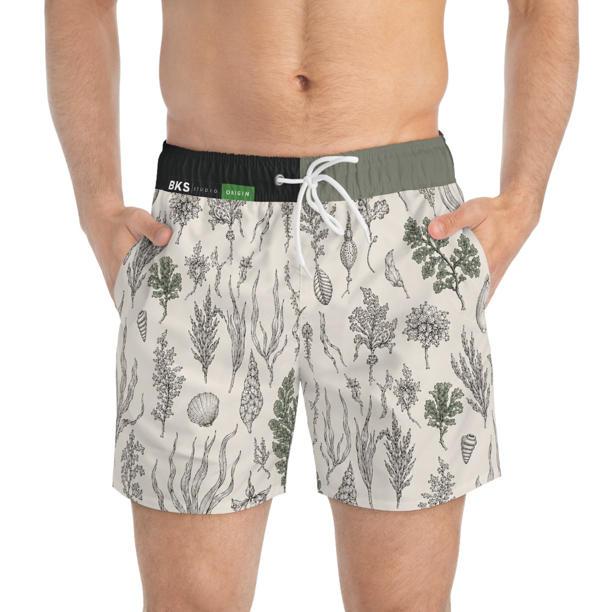 BKS Origin Rift™ Swim Trunks — worn, front
