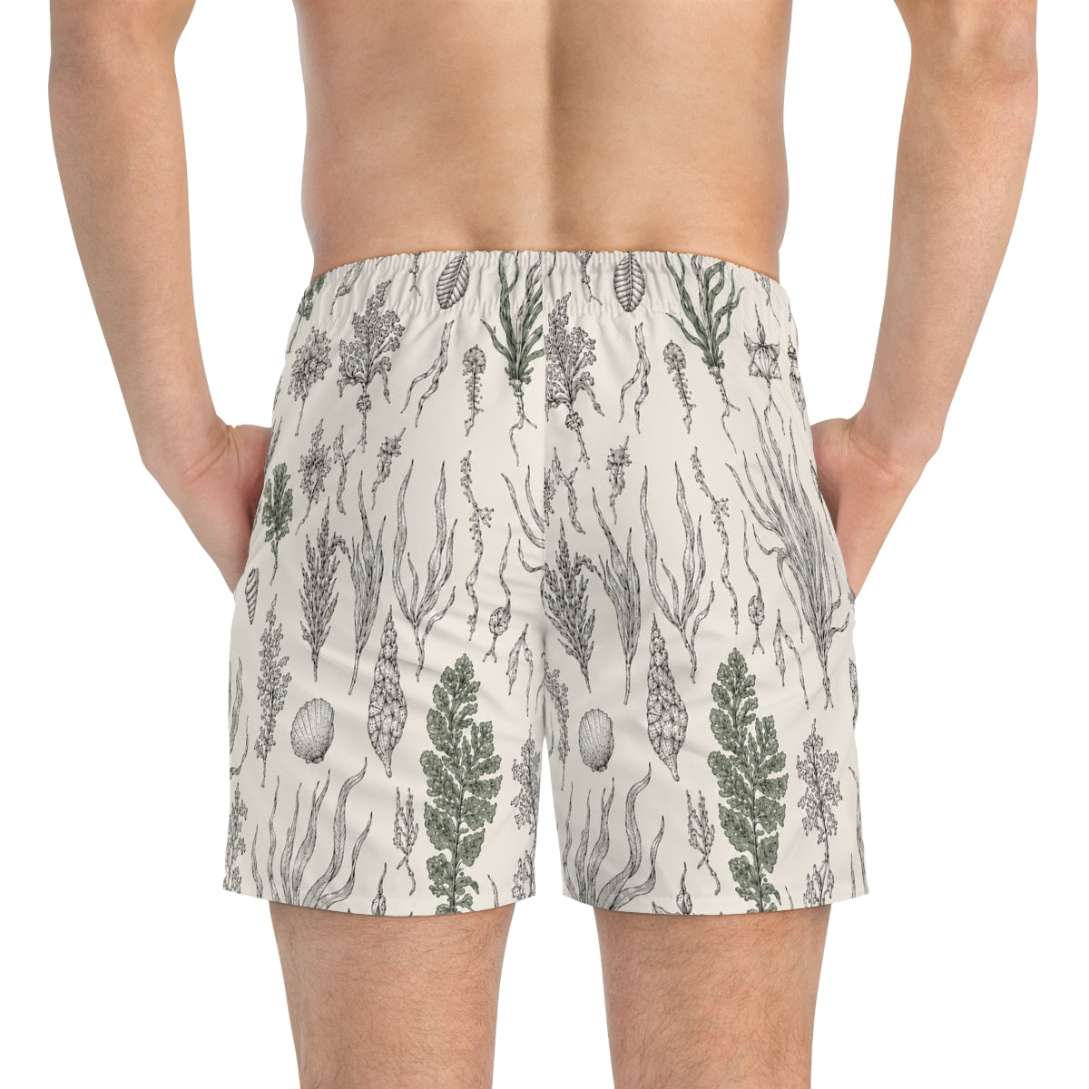 BKS Origin Rift Swim Trunks - back-person